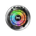 MEMO CX26 Cooling Fan - Magnetic Phone Cooler - RGB Stylish Light - 30w High Power Cooling Flagship - CX-26 Mobile Phone Cooler For Gaming With Magnetic Sheet and Back Clip - Three Controled Modes. 