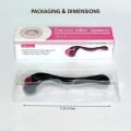 Derma Roller 0.5mm with 540 Micro Needle for Hair Growth and Facial Skin Therapy| Skin Care Beauty Tool for Anti-Aging Skin Repair, Anti Wrinkles Stretch, and Acne Scars Removal for Men and Women. 