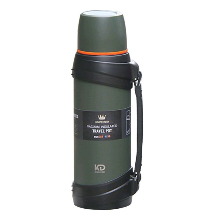 Best Quality OKADI Sports Water Bottle 2.0L Large Coffee Flask for Travel - Vacuum Insulated Bottle with Plastic Cup, Best for Hot and Cold Stainless Steel Thermosflask For Outdoor and Indoor Use