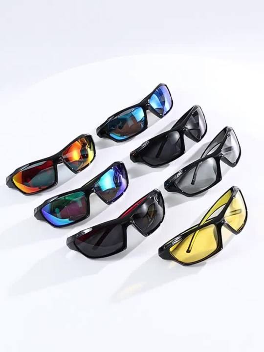 1/3PCS Sports Polarized Sunglasses for Men Lightweight Night Vision Male Shades Cycling Driving Fishing Fashion Mirror Sunglass
