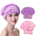 1Pc Microfibre Quick Hair Drying Bath Towel Bowknot Wrap Towel Cap Bathroom Accessories Bonnets For Women Designer Shower Cap. 