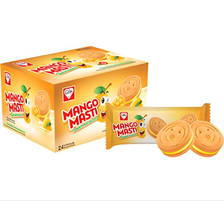 Mango Masti Biscuits – Pack of 24 | Crispy Biscuits with Sweet Mango ...
