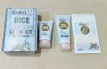 JMW Premium Kashe's Rice Extract Bright & Glow Kit ( Rice Face Wash + Rice Scrub + Rice Mask ). 