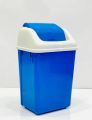 Plastic Dustbins With Swing Lids. 