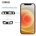 Phone Front Camera Cover Webcam Cover For iPhone 13 12 11 Pro Max Mini XS XR MAX X Camera Lens Protector Phone Protect Privacy. 