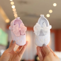 Cute White Lace Baby Girl Princess Shoes 0-18M Baby Moccasins Mocs Shoes Butterfly Knot Tassel Anti Slip Cotton Sole Shoes Baby. 