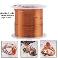 1-3Roll Soft Copper Wire for Electroculture Gardening 0.06-1.2mm Jewelry Making Beading Handmade Jewelry Making DIY Artwork.
