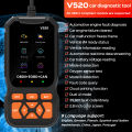OBD2 Car Scanner Diagnostic Scan Tool,Professional Mechanic Vehicle Fault Code Reader,Auto Read Fault Code Check Engine Light Fo. 