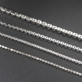 Silver Color 2.5/3/4/5mm Zircon Tennis Bracelet For Women Men Dazzling Crystal Hand Chain Wedding Punk Fashion Jewelry.