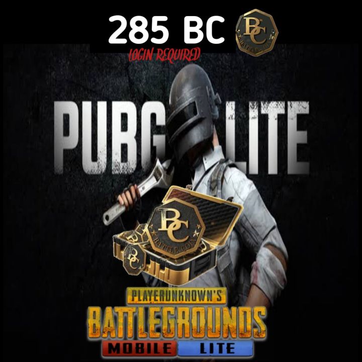PUBG LITE 285 B-C Login Required