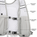 New Running Water Bottle Storage Vest Lightweight Running Vest Reflective Hydration Water Chest Pack With Phone Holder. 