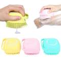 Pet Dog Cat Grooming Bath Brush Massage Brush With Soap And Shampoo Soft Silicone Glove Dogs Cats Paw Clean Bath Tools. 