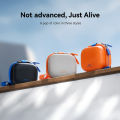 TELESIN DisAdv Mini Storage Bag Carrying Case for  OSMO Action 6 5pro 4 3  Hero Insta360 Half Open Quick Release HandBag. 
