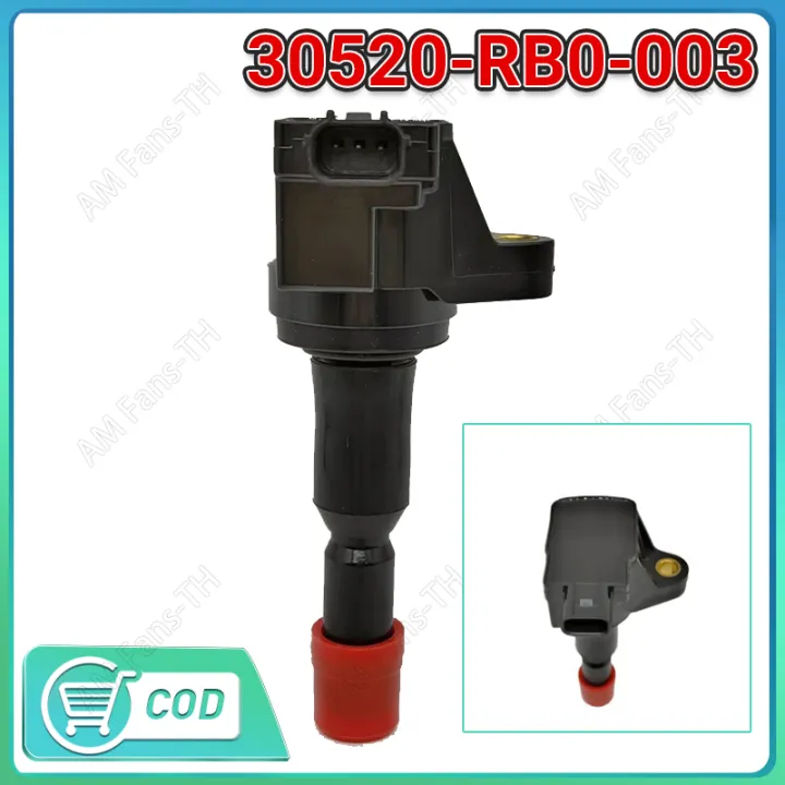【Bangkok shipping 】 ignition coil Honda City Jazz 2009-2013 genuine i-VTEC freed brio part No. 30520-RB0-003 (CM11-116)