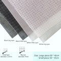 Handcraft Latch Hook Bags Made Plastic Grid Hook Crafts Accessory Plastic Mesh Cloth For Bag Rug Thread Hook Craft Supplies.
