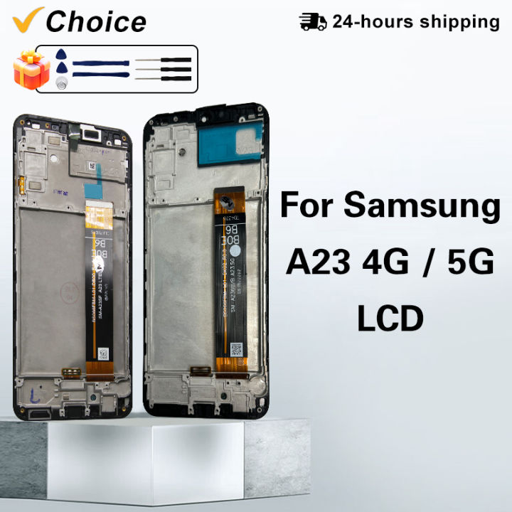 OEM For Samsung Galaxy A23 4G Display SM-A235F SM-A235F/DS Touch Screen Digitizer For Samsung A23 5G Display SM-A236U LCD