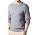 Men Sweater Solid Pullovers Mock Neck Spring And Autumn Wear Thin Fashion Undershirt Size M to 4XL Men Clothing. 