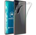 Motorola Moto Edge Plus (2020) Back Cover Crystal Clear Jelly Slim Thin TPU Soft Silicone Ultra Thin Soft Gel ShockProof Anti-Scratch Protective For Android Phone. 