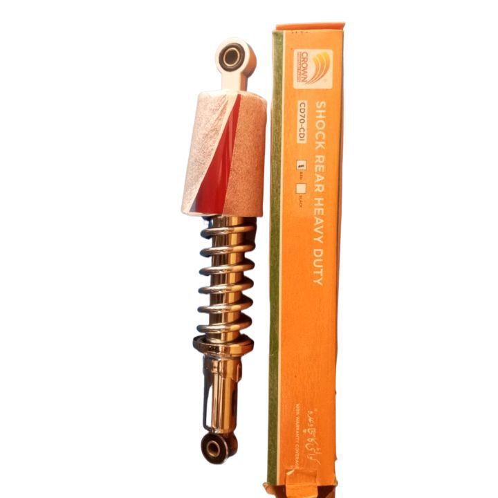 Shock absorber cd 70 red rear(back) crown lifaan (free luster packet)