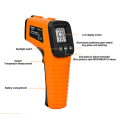 Digital Infrared Thermometer Non-contact Pyrometer Laser Temperature Meter Imager Hygrometer IR Termometro Color LCD Light Alarm. 