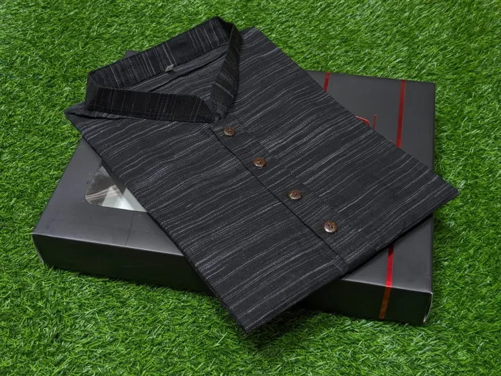 Khadi%20Black%20Jurna%20panjabi%20premium%20quality%20for%20men%20-%20Image%202