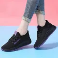 New leisure sports shoes for women in foreign trade, mesh breathable Korean style trendy shoes. 