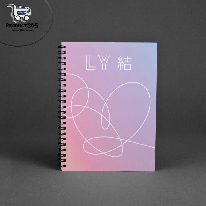 LY%20(love%20yourself)%20her%20album%20BTS%20notebook%20spiral%20for%20girls%20daily%20personal%20use%20diary%20-%20Image%202