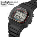 3PACK Nano Explosion-proof Screen Protector For DW5600 DW5610 Sport Watch HD Clear Anti-Scratch LCD Film DW5600 DW5610. 