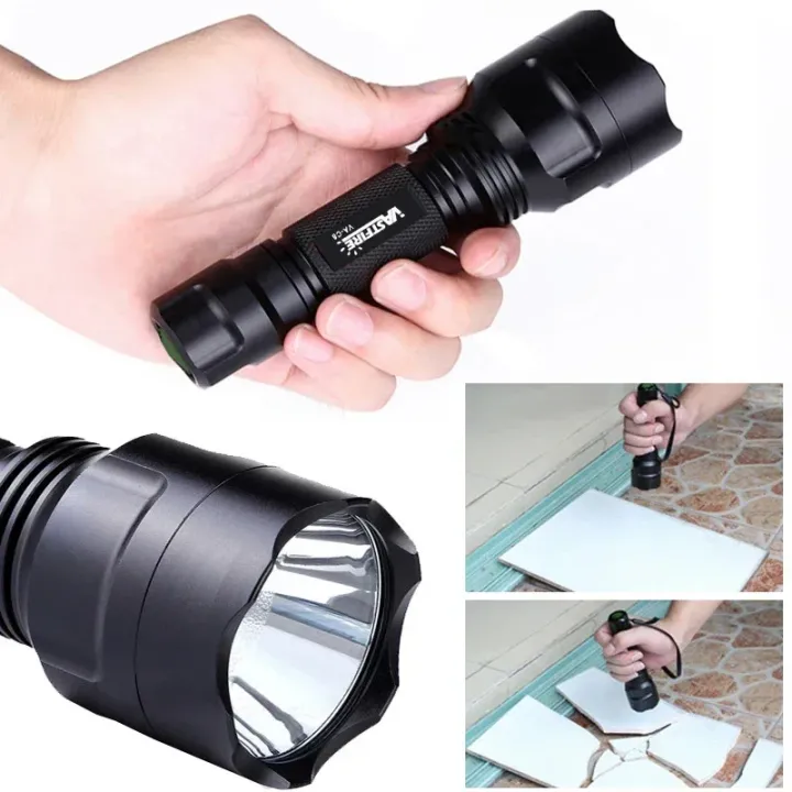C8%20LED%20Flashlight%20White/Green/Red%20Tactical%20Hunting%20Rifle%20Lantern+Pressure%20Switch+Rail%20Scope%20Mount+18650+USB%20Charger%20-%20Image%205