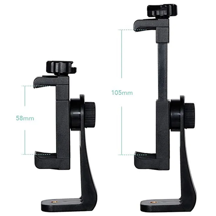 Universal%20Tripod%20Mount%20Adapter%20Accessories%20Cell%20Phone%20Clip%20Holder%20360%20Stand%20with%201/4%20screw%20hole%20Adjustable%20Clamp%20for%20Smartphones%20-%20Image%206