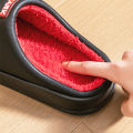 Warm Platform Slippers Men PU EVA Memory foam Soft Shark Cute Design Comfortable Non Slip House Shoes High Quality.