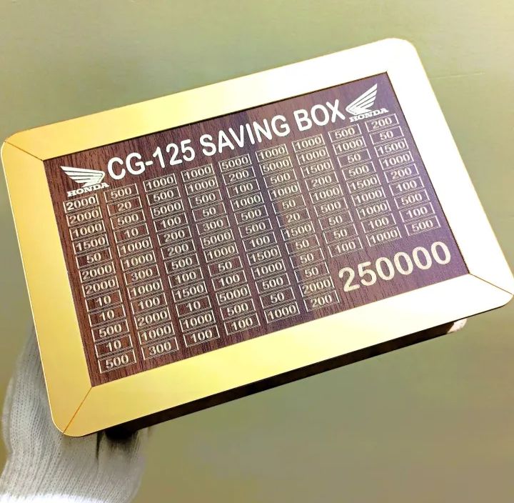 Ready to Use Saving Box For CG 125 Honda & CD 70 Honda Saving money Box ...