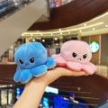 🐙Key Chains🐙Reversible octopus plush toy with 2 sides, super soft plush, very cute, ready to ship.. 