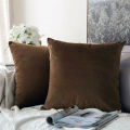 Plain Velvet Cushion Cover. 
