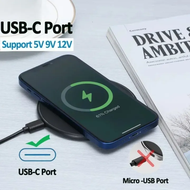VIKEFON%20LED%20Light%20Wireless%20Charger%20Pad%20For%20iPhone%2017-12%20Pro%20Max%20%20%20AirPods%204/3%20Pro2/1%20Fast%20Charging%20Station%20-%20Image%203