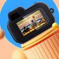Compact Video Camera 1080P One Click  100 Minutes Battery Life Micro USB Kids Digital Camera Color Screen for Outdoor. 