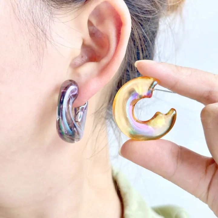 New%20Iridescent%20Acrylic%20Chunky%20Circle%20Earring%20Hoops%20for%20Women%20Transparent%20Geometric%20Huggies%20Earrings%20Korean%20Fashion%20Jewelry%20%20-%20Image%206