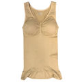Women Tummy Control Shapewear Classic 2-IN-1 with Padded Bra High Elastic Vest Body Shaper Slim Up Lift Corset Cami Tank Tops. 