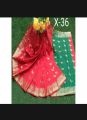 Tangail new soft 8 hand baby katan saree without blouse piec.