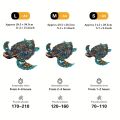 Turtle  Wooden Jigsaw Puzzles for Adults Kids,Animal Shaped Pieces Jigsaw Puzzles Toys with Package,  Christmas  Home Decor. 