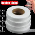 Durable 60M Interlining Adhesive Tape Non-woven DIY Sewing Interlining Double-sided Sewing Tool for Shorten Repair Pants.