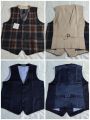 New Trending Men Classic Formal Business Vest Solid Color Sleeveless V Neck Waistcoat.. 
