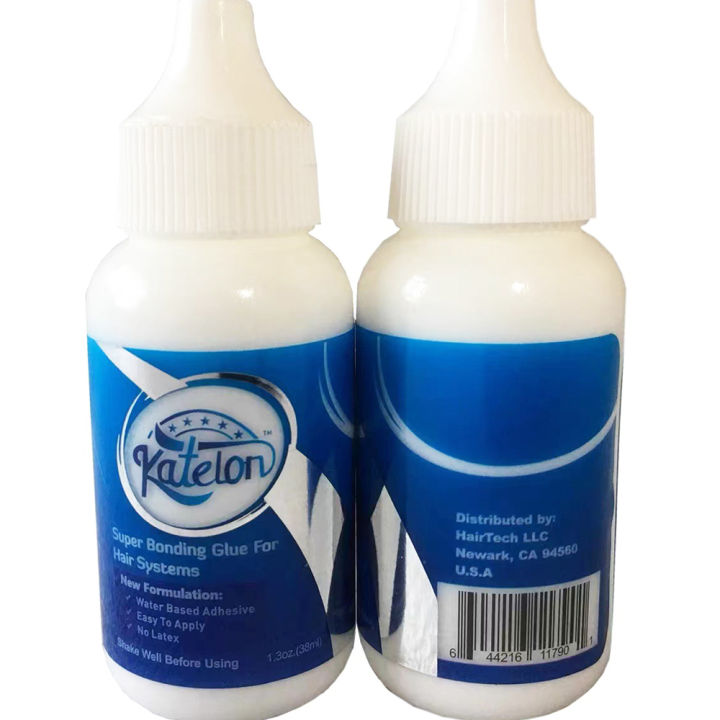 Wholesale Katelon Hair Glue 38ml Toupee lace Wig Professional Invisible Biological Scalp Adhesive Waterproof Remover Kit Set