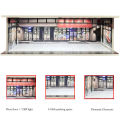 Realistic 1/64 Scale Parking Garage Diorama Kit - Realistic Model Car Display Scene  Car Garage Diorama Miniatures Models Kit. 