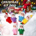 -Christmas Baby Elf Doll Pendants Xmas Oranments Merry Christmas Decor Gifts Noel Happy New Year Natal Kids Gifts. 