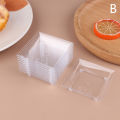 10Pcs Transparent Mini Appetizer Plates Ice Cream Cup Plastic Fruit Candy Cake Jelly Yogurt Mousse Dessert Container Pastry Tool. 