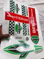 Original Cricket Bat Stickers - 3D Embossed. 