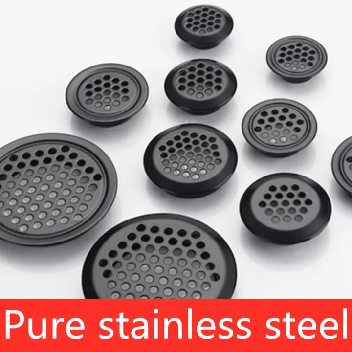 10pcs%20Wardrobe%20Cabinet%20Mesh%20Hole%20Black%20Air%20Vent%20Louver%20Ventilation%20Cover%20Stainless%20Steel%20Black%20Cupboard%20Air%20Vent%20Pest%20Control%20-%20Image%202