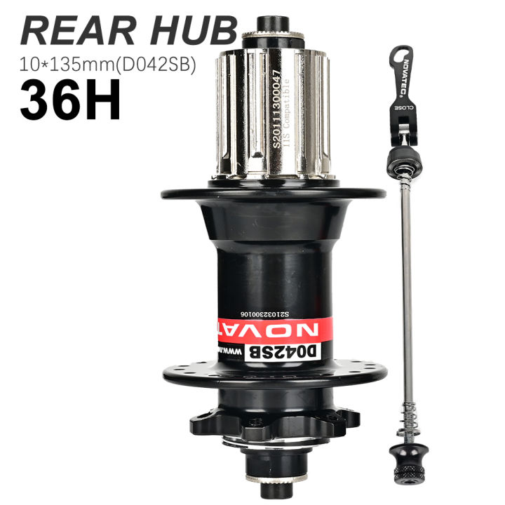 Novatec%20Bicycle%20Hubs%20D041SB%20D042SB%20Rear%20MTB%20Bike%20hubs%2028%2032%2036%20Holes%20For%20HG%208%209%2010%2011%20Speed%20SX%20NX%2012%20Speed%20CR-MO%20Steel%20Freehub%20-%20Image%204