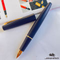 1 PCS JINHAO 80 Carbon Fiber Series Iridium Fine Nib Gold Clip Writing Fountain Pen with Ink Converter. 
